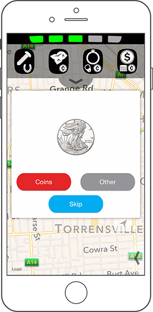 Go Find App Screenshot Coin Id